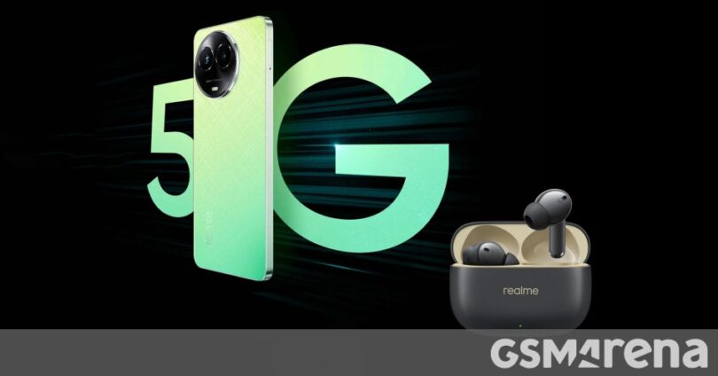 Realme Narzo 60x 5G and Buds T300 launch date revealed