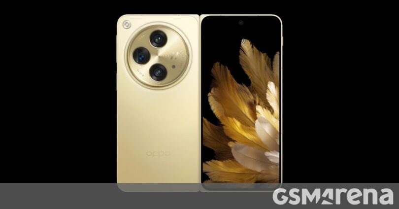 Oppo Find N3 gold and black colors appears in new images