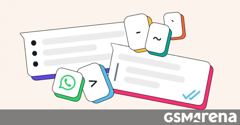 WhatsApp gets new text formatting options