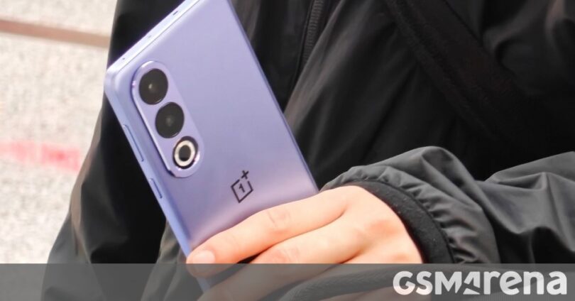 OnePlus Ace 3V leaks in hands-on shots again, this time in purple