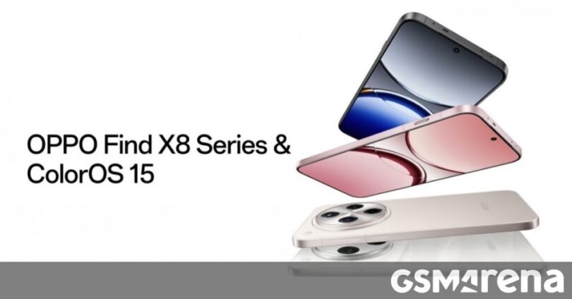 Watch the Oppo Find X8 series and ColorOS 15's global debut live